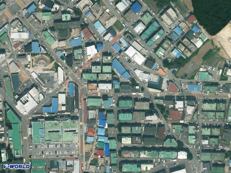유로빌리지(101동) 항공사진