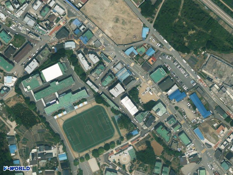 동화 항공사진