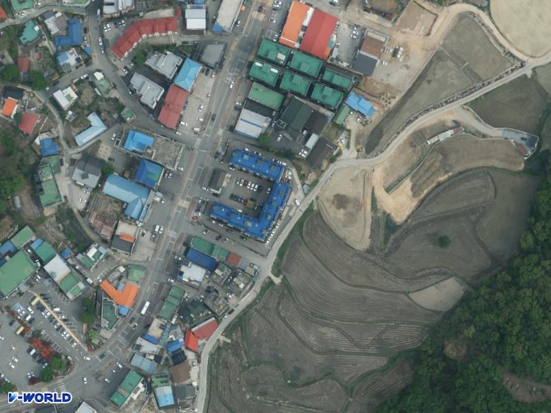 진주 항공사진