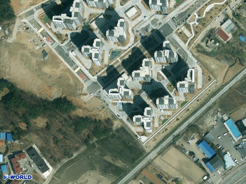 장흥역경남아너스빌북한산뷰2단지 항공사진