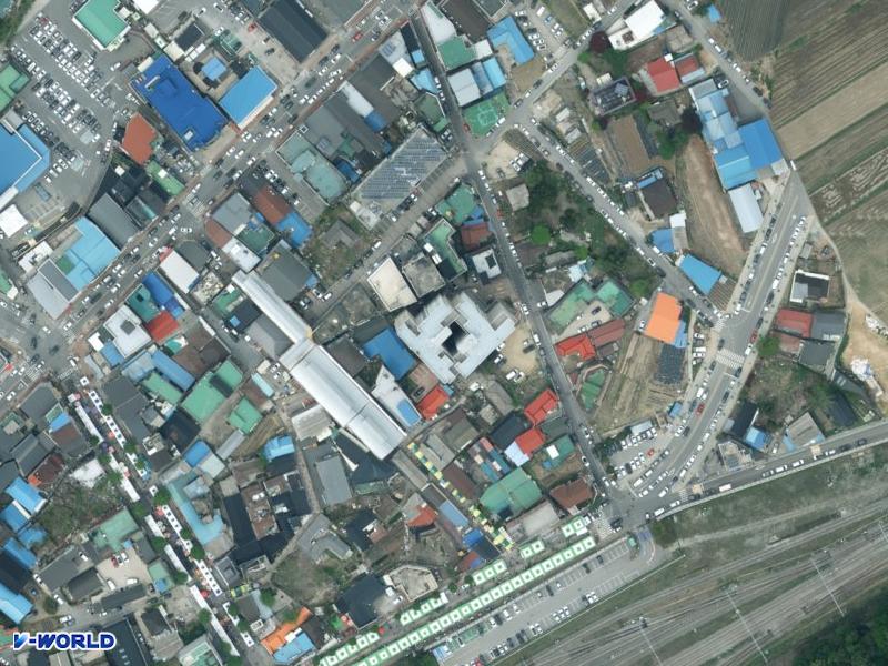 밀레니엄 항공사진