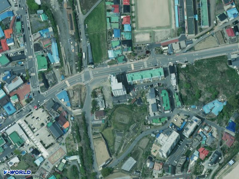 웅천읍유창EL아파트2차 항공사진