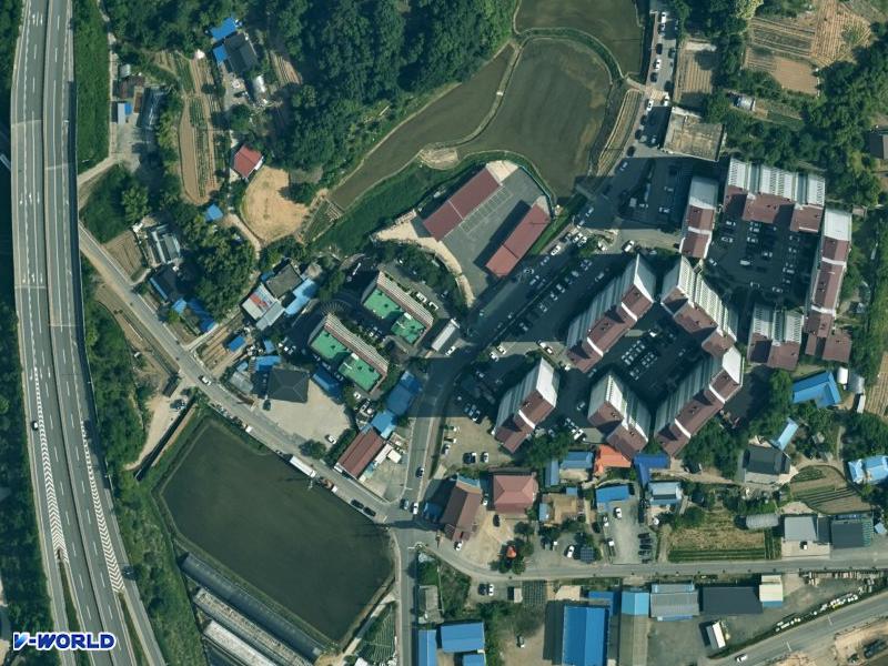 초원 항공사진