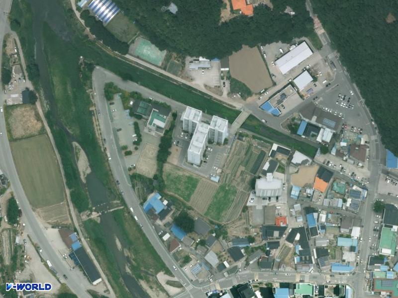 장천한울 항공사진