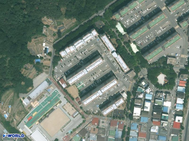 옥계부영2차 항공사진