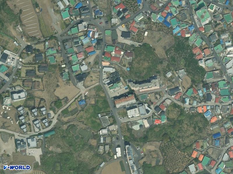 함덕신호 항공사진