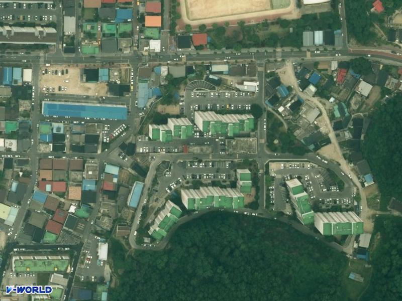 동산타운 항공사진