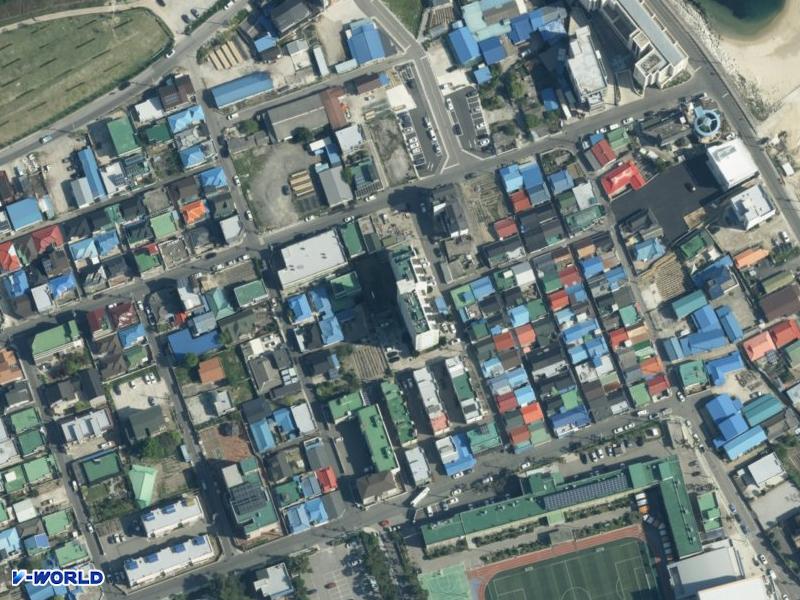 동명 항공사진