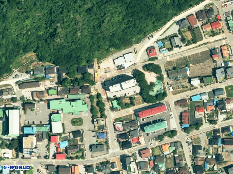 이강아리채 항공사진