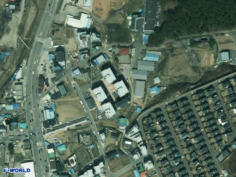 산들하임 항공사진
