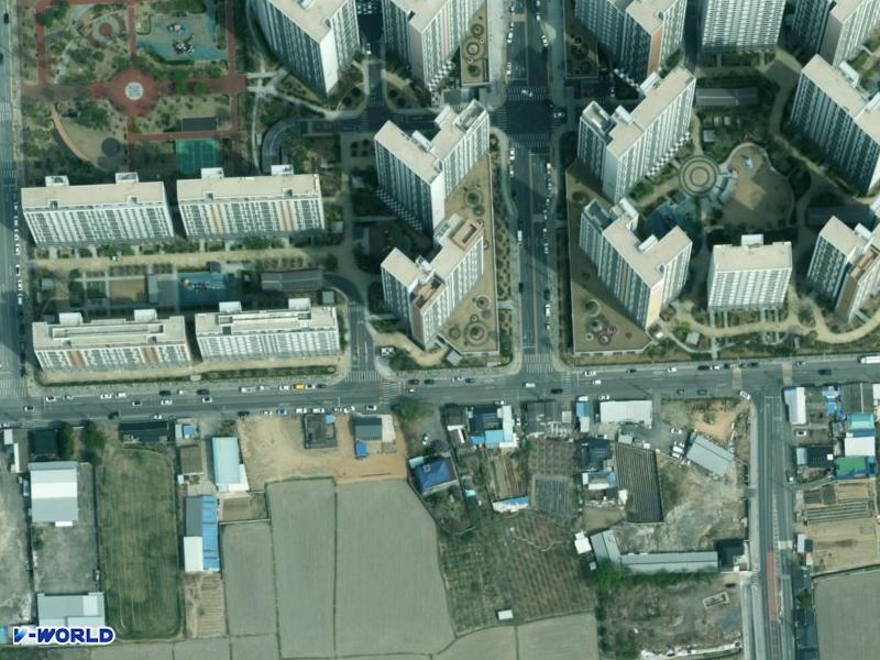 이편한세상 영천1단지 항공사진