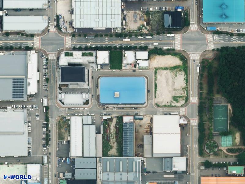 더경프라자 항공사진