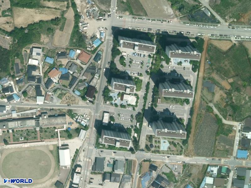 상주함창LH천년나무1단지 항공사진