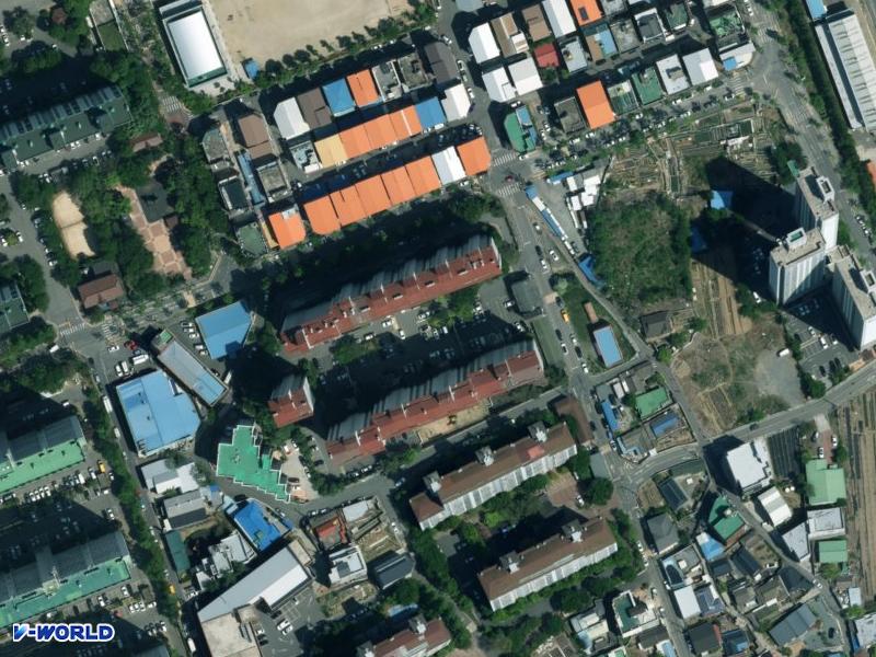 옥산삼산타운 항공사진