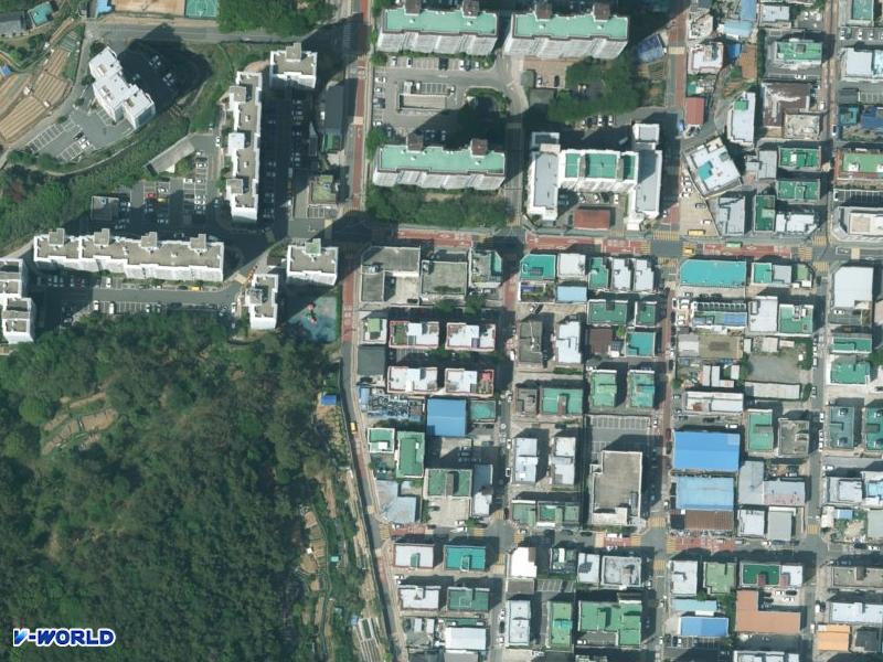 신호팰리스103동104동 항공사진