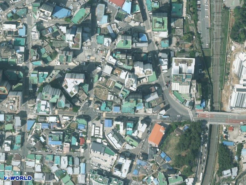 정현주택 항공사진
