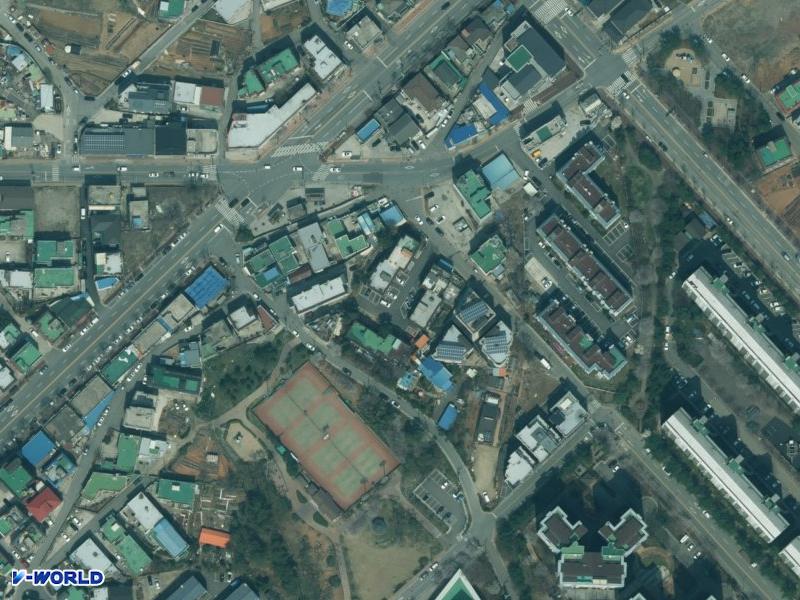 그린타운 항공사진