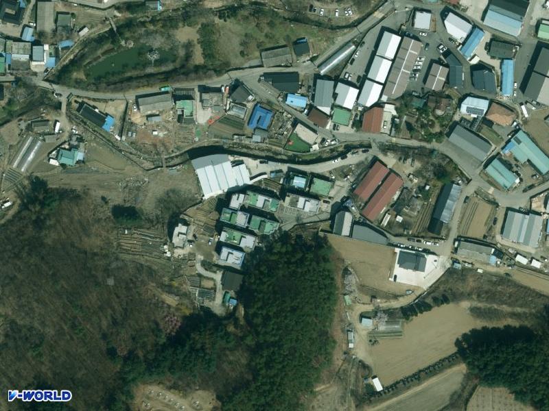 엄산주택(가동,나동) 항공사진
