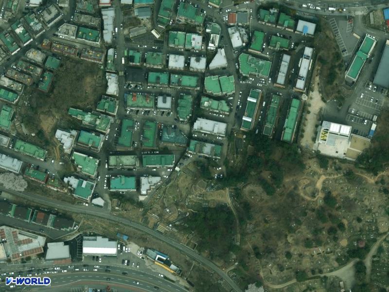 주산주택(가동) 항공사진