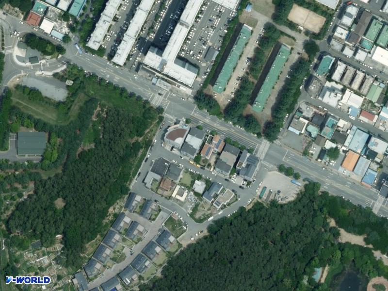 경산사동2차부영 항공사진