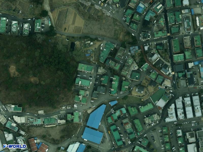 하이원빌(104,105동) 항공사진