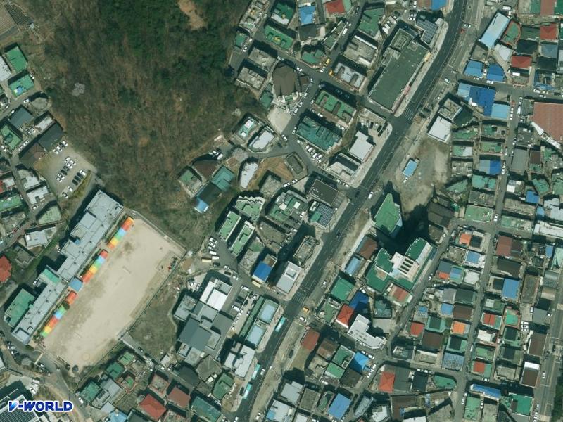 수석빌라 항공사진