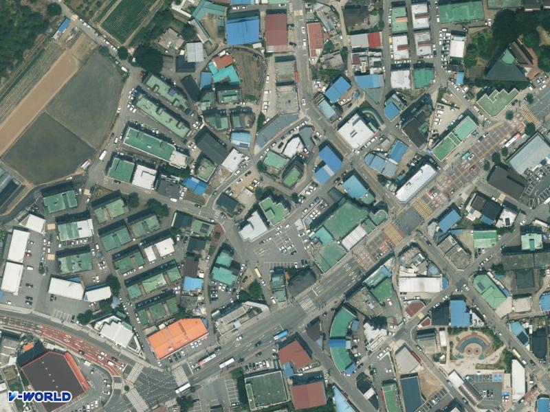새롬(B동) 항공사진