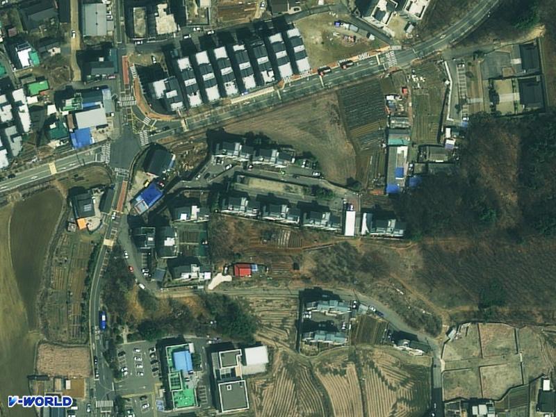 광탄신산리우리가101동-106동 항공사진