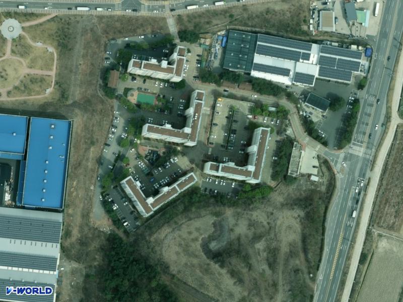 경산와촌예다인 항공사진