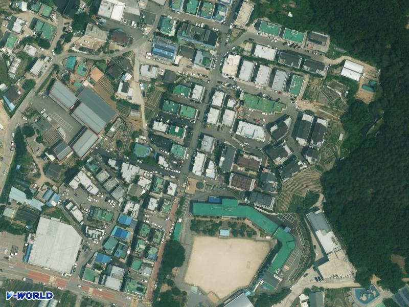 장미빌라105동,107동 항공사진
