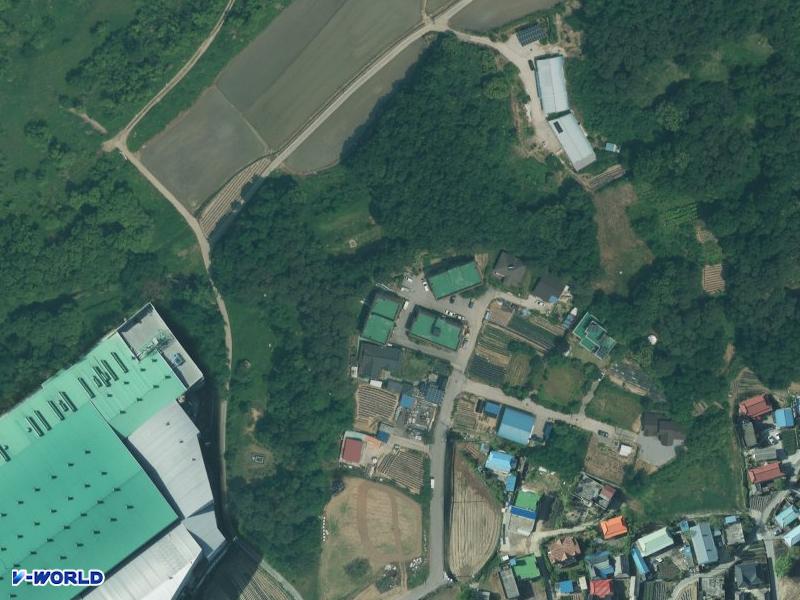 사곡리주택 항공사진