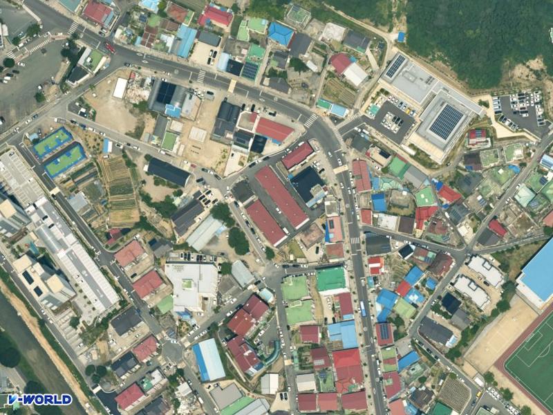남부A동B동 항공사진