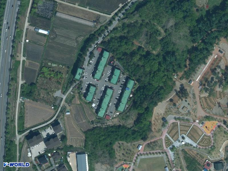 모닝힐주택 항공사진