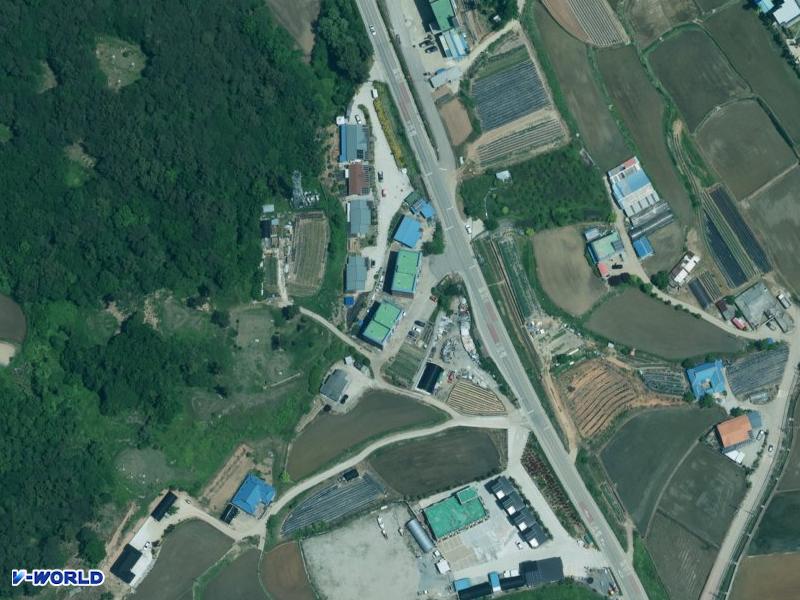 남당빌라 항공사진