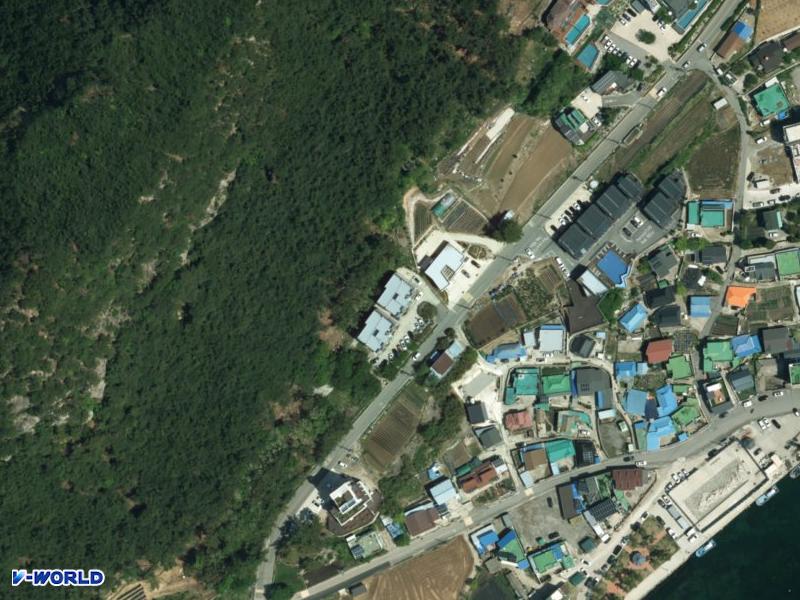 방석빌라 항공사진