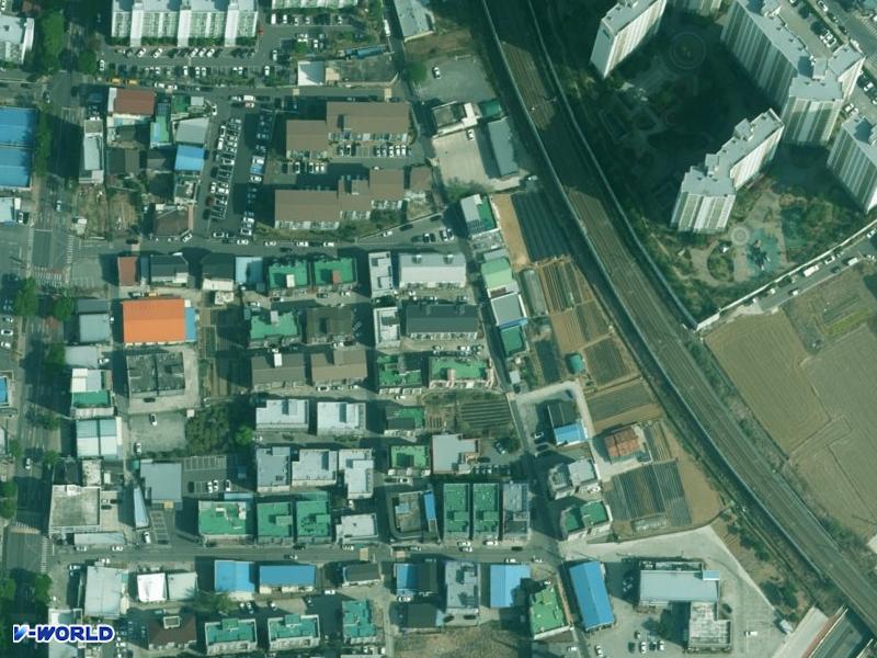 황제2동 항공사진