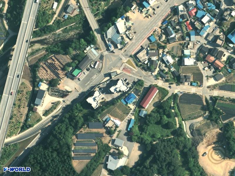 신남파크빌1동,2동 항공사진
