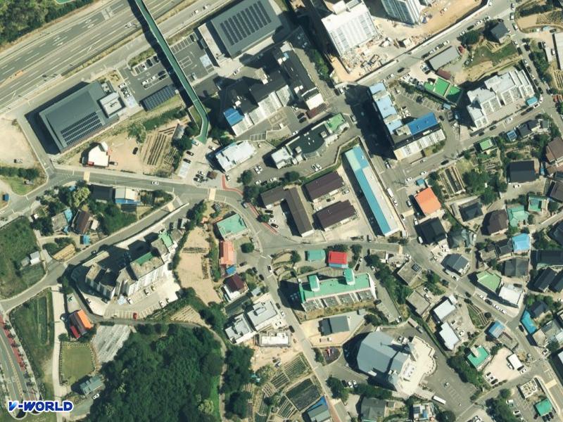 우신연립D동 항공사진