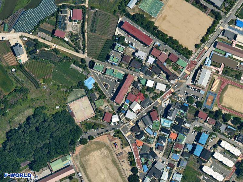 한국빌라 항공사진