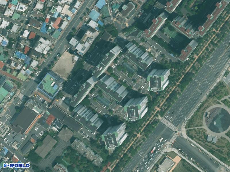 월포벽산블루밍 항공사진