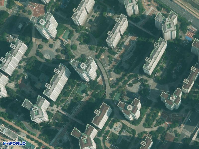 마산메트로시티 항공사진