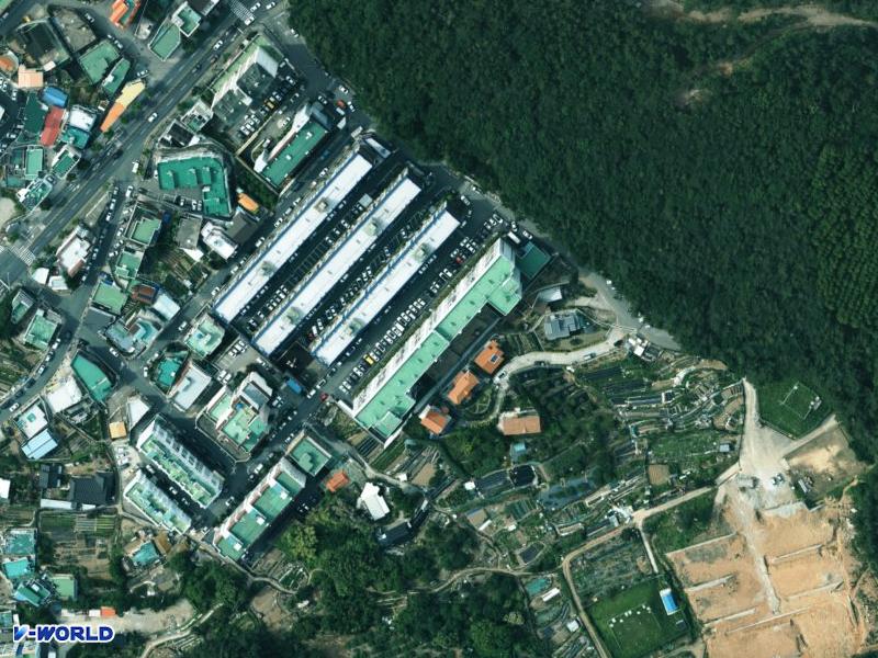 대우공원 항공사진