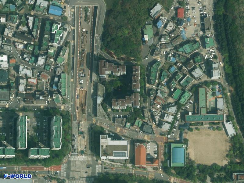 마곡한숲대림 항공사진