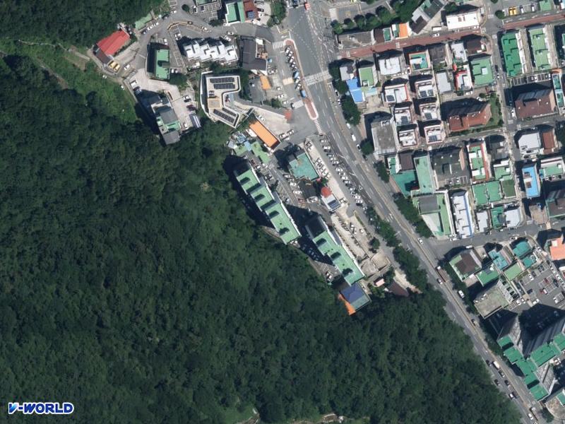 옥포대원 항공사진
