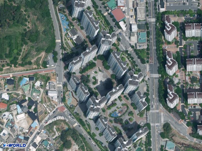 명동삼한사랑채 항공사진