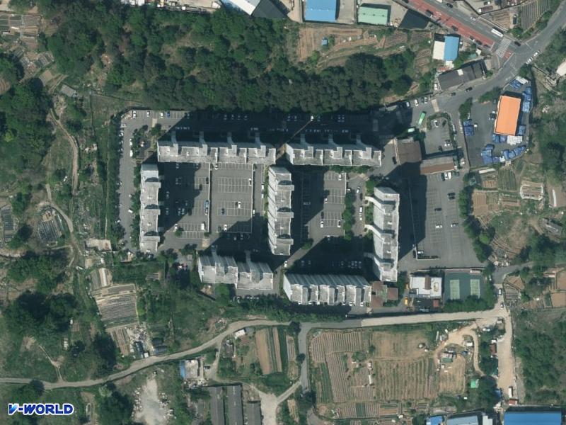 서창대동 항공사진