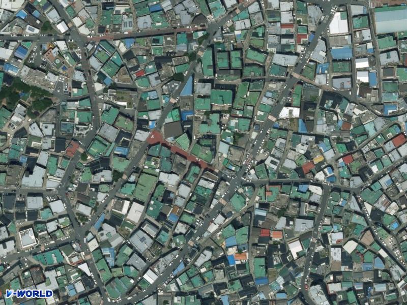 삼흥타운101동 항공사진