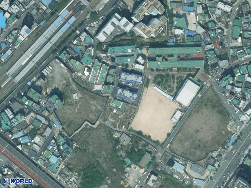 창신(B동) 항공사진