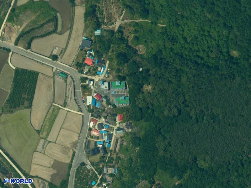 만노빌리지 항공사진