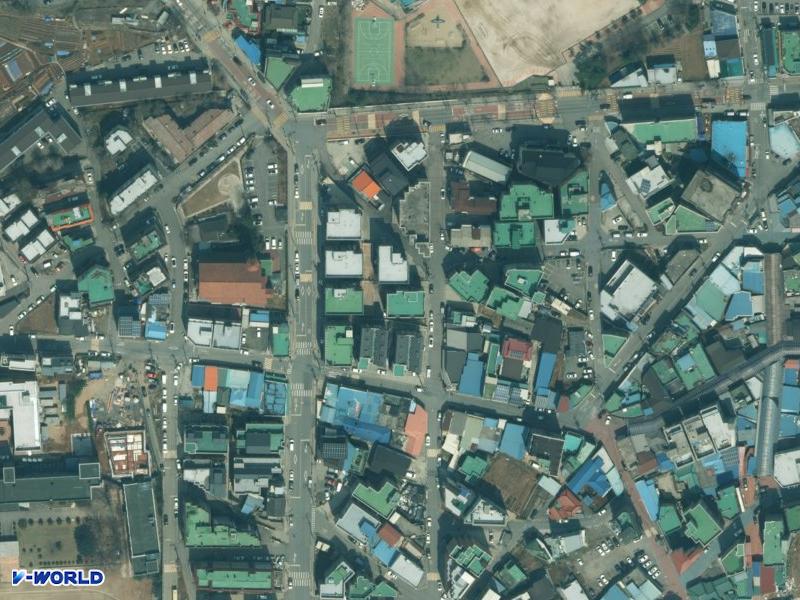 라일락하우스 항공사진